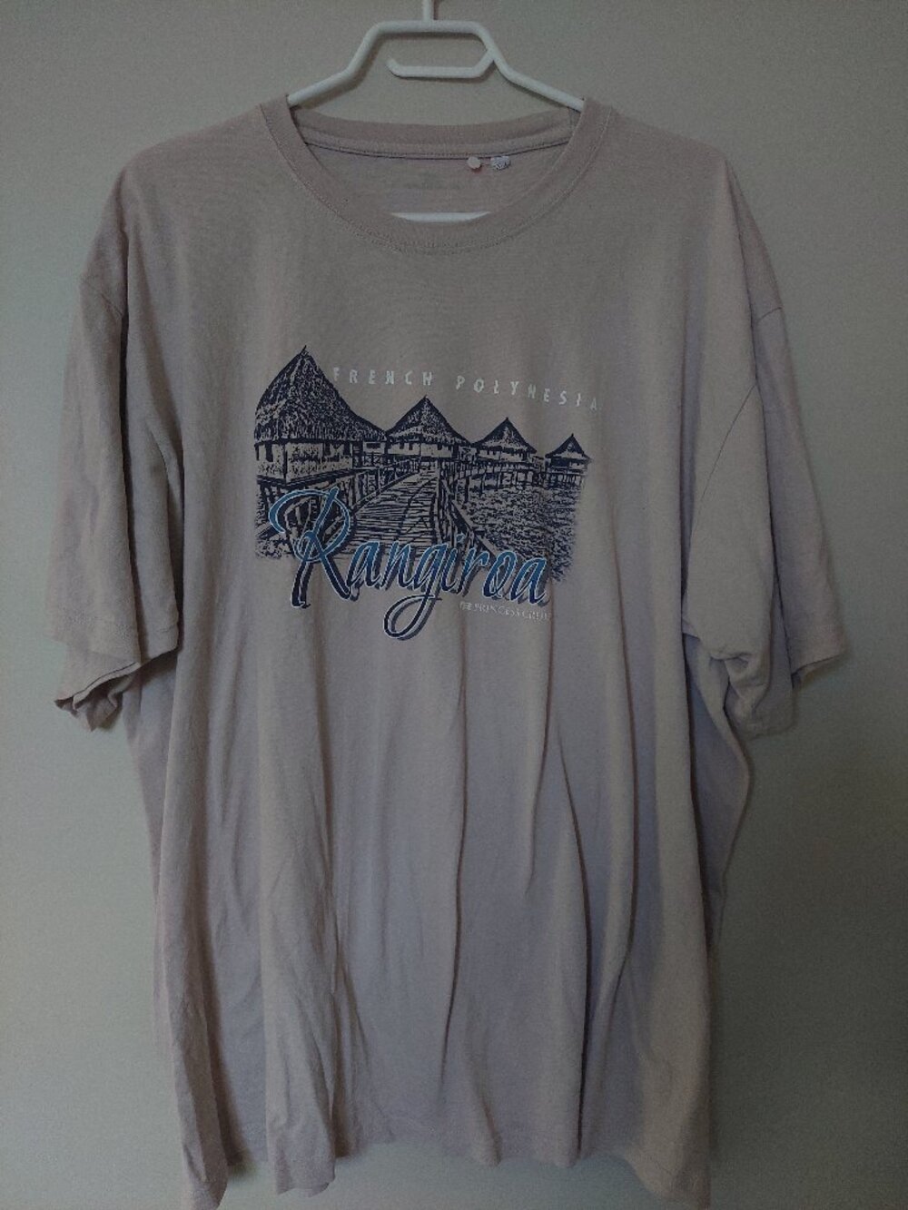 Official Princess Cruises Souvenir Graphic T-shirt  XXL Rangiroa, French Polynes
